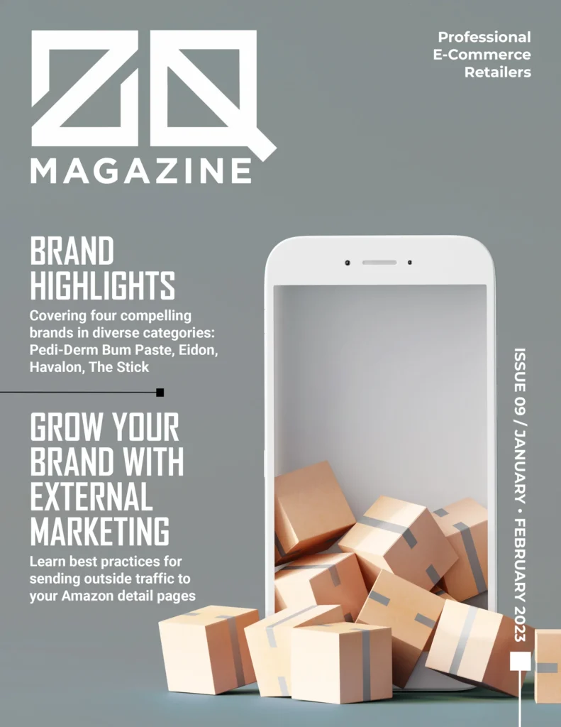 ZQUARED Magazine, Professional E-Commerce Retailers - January & February 2023