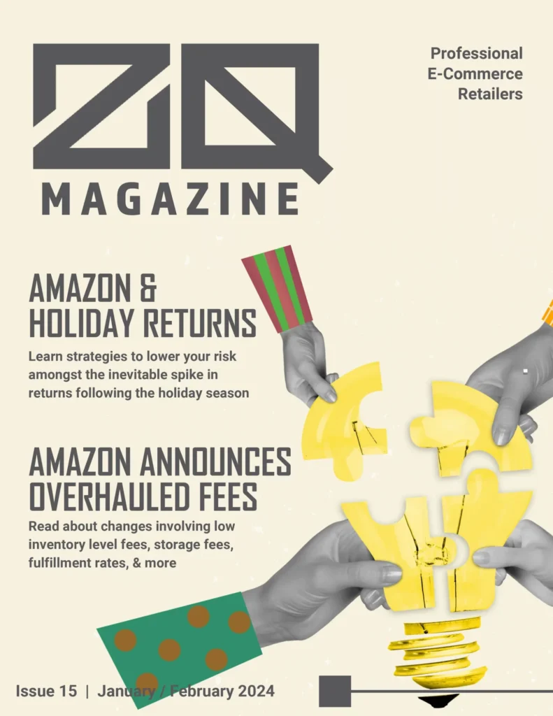 ZQUARED Magazine, Professional E-Commerce Retailers - January & February 2024